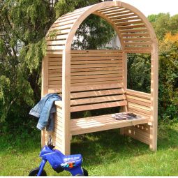 Banc couvert de jardin T&J 4