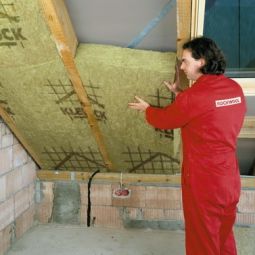 Laine de roche, rouleau isolant 5