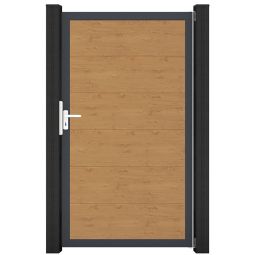 Portail simple GroJa BasicLine PVC 3