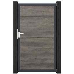 Portail simple GroJa BasicLine PVC 3