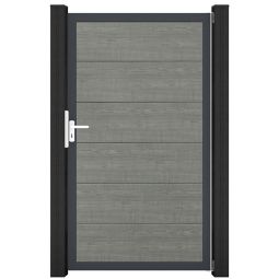 Portail simple GroJa BasicLine PVC 3