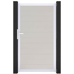 Portillon étroit GroJa BasicLine PVC 3