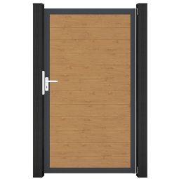 Portillon étroit GroJa BasicLine PVC 3