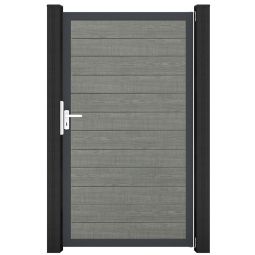 Portillon étroit GroJa BasicLine PVC 3