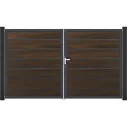 Portail double GroJa Solid Grande 4