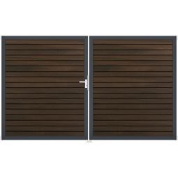 Portail clôture emboîtables GroJa Solid 4