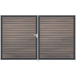 Portail clôture emboîtables GroJa Solid 4