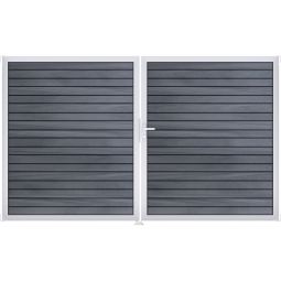 Portail clôture emboîtables GroJa Solid 3