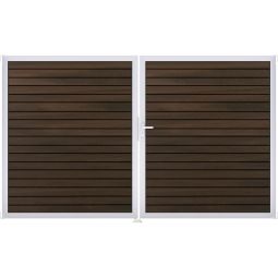 Portail clôture emboîtables GroJa Solid 3