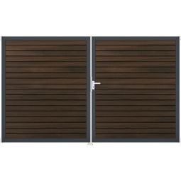 Portail clôture emboîtables GroJa Solid 5