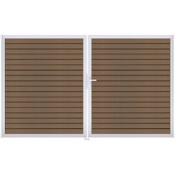 Portail double GroJa Solid Rhombus 3