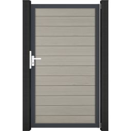 Portillon clôture emboîtable GroJa Solid 3