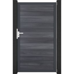 Portillon clôture emboîtable GroJa Solid, 3