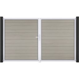 Portail double GroJa Solid pour 3