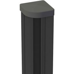 Poteau d'angle alu variable Clôture 3