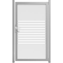 Portillon clôture occultante GroJa Ambiente 5