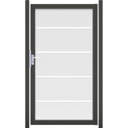 Portillon clôture occultante GroJa Ambiente 3