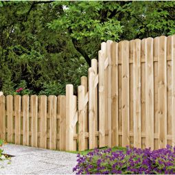 Clôture pare-vue bois T&J DAAN 3