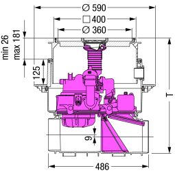 Clapet anti-retour KESSEL Pumpfix-F-confort, kit 3