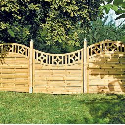 Clôture de jardin treillis T&J 3