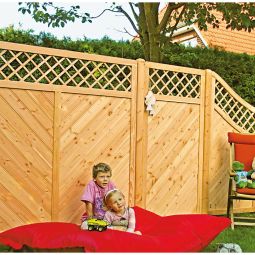 Clôture pare-vue bois T&J CLASSICO 3