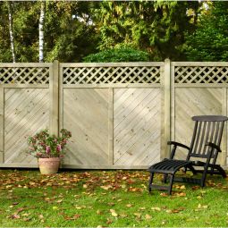 Clôture de jardin T&J brise-vue 3
