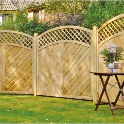 Clôture pare-vue T&J brise-vue décoratif 3