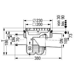 Siphon de cave KESSEL à 3