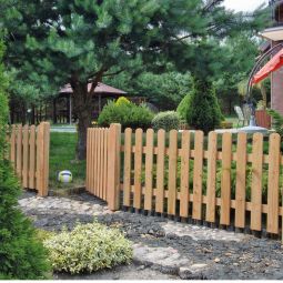 Portillon de jardin avant T&J 3