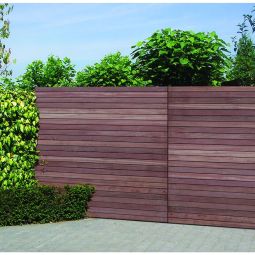 Clôture brise-vue à lames rhombus 3