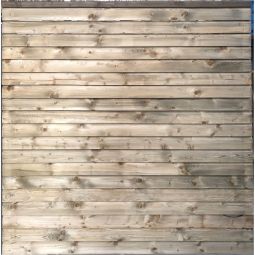 Clôture brise-vue à lames à 3