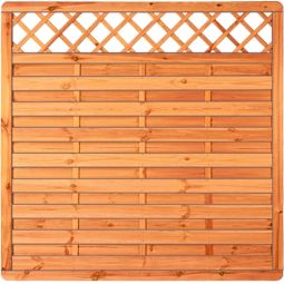 Clôture brise-vue à lames avec 5