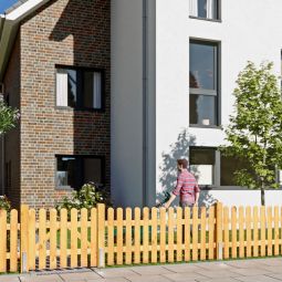 Portillon de jardin avant T&J 3