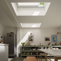 Store anti-chaleur blanc VELUX pour 4