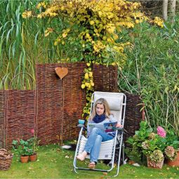 Paravent à assembler en osier 3