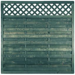 Clôture brise-vue à lames gris 5