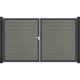 Portail double GroJa Solid pour 5