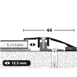 Barre de seuil d'arrêt en 4