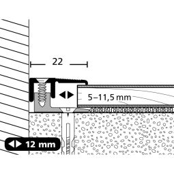 Barre de seuil de finition 3