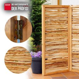 Paravent de noisetier NOOR brise-vue 3