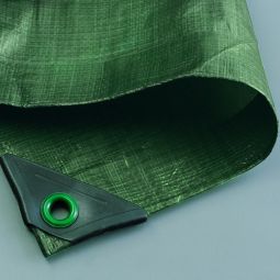 Bâche avec œillets vert 4