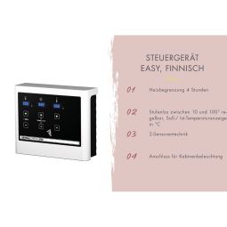 Sauna tonneau Karibu 1 naturel 19