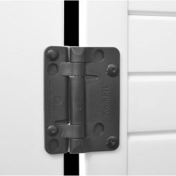 Portillon clôture de jardin blanc 4