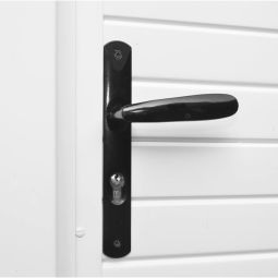 Portillon clôture de jardin blanc 3