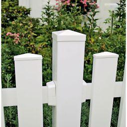 Poteau blanc T&J LIGHTLINE KS 3