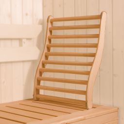 Support lombaire pour sauna, ergonomique, 3