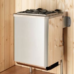 Poêle de sauna compact avec 4