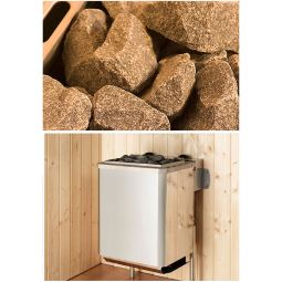 Set de poêle de sauna 3