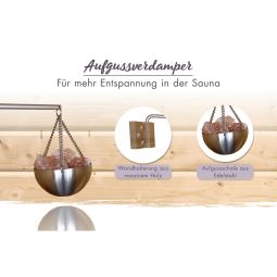 Kit d'accessoires de sauna Karibu 5