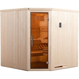 Sauna d'angle weka VARBERG en 10